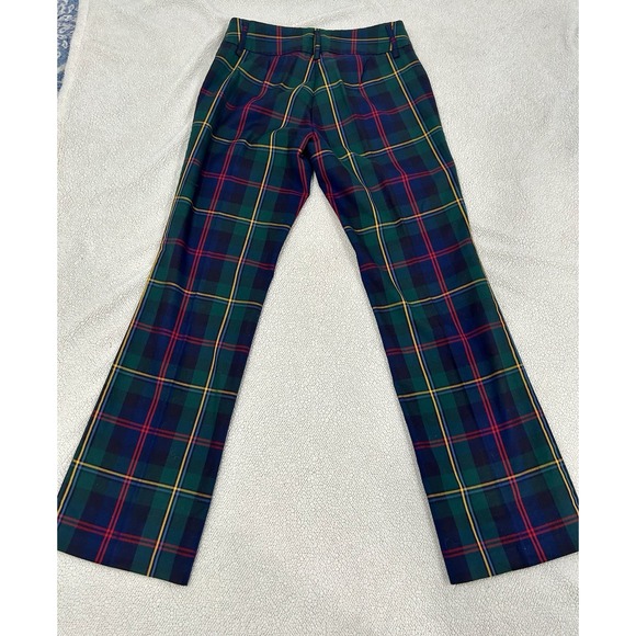 Tommy Hilfiger Tartan Vtg Y2K Cargo Plaid Pants Academia Prep Grunge Punk Sz 4 - Picture 9 of 9